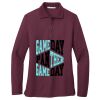 Women's Silk Touch Long Sleeve Polo Thumbnail